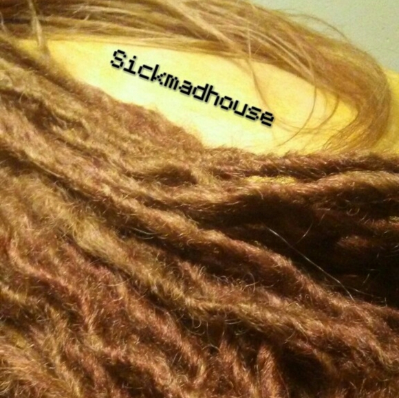 80 Reddish Chestnut Brown Strawberry Blonde Ombre - Picture 3 of 5